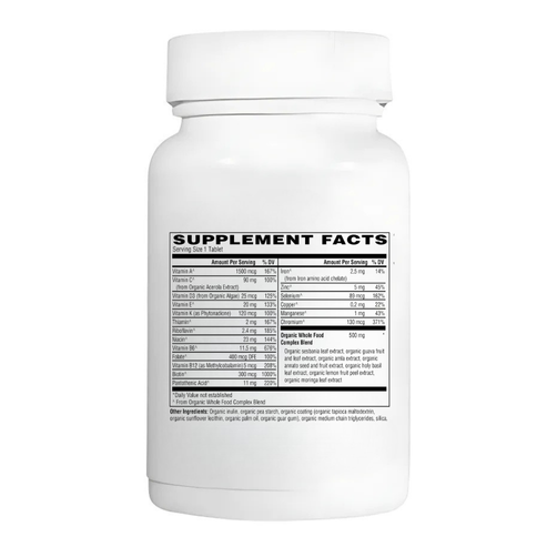 Mother Earth Supplements Organic Once Daily Men's Multivitamin 30ct Mother Earth Natural Health