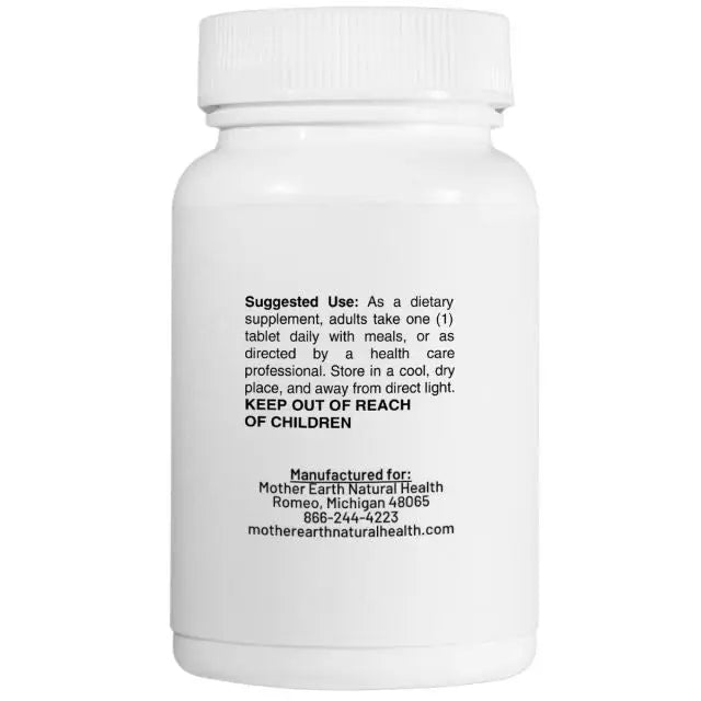 Mother Earth Supplements Niacin - Tablets My Store