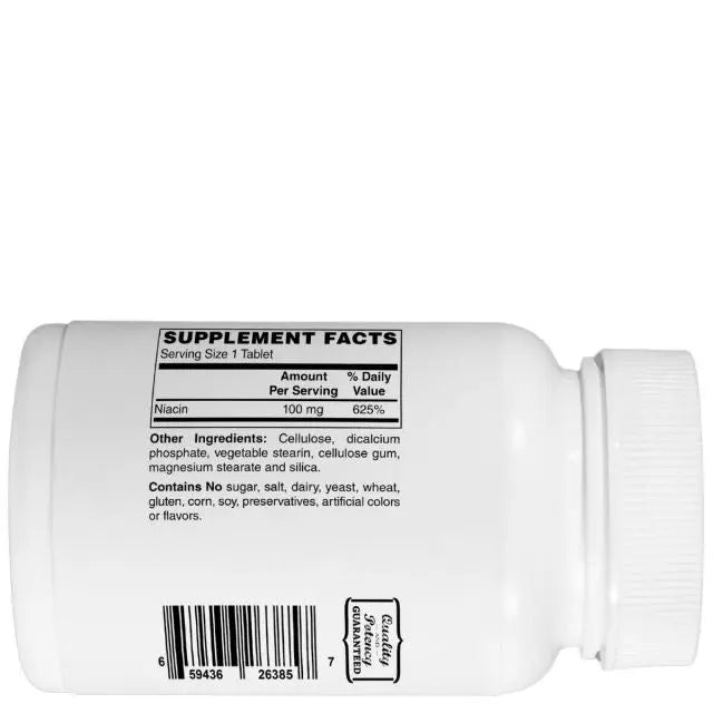 Mother Earth Supplements Niacin - Tablets My Store