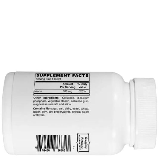 Mother Earth Supplements Niacin - Tablets My Store