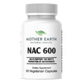 Mother Earth Supplements NAC 600 Plus 60ct