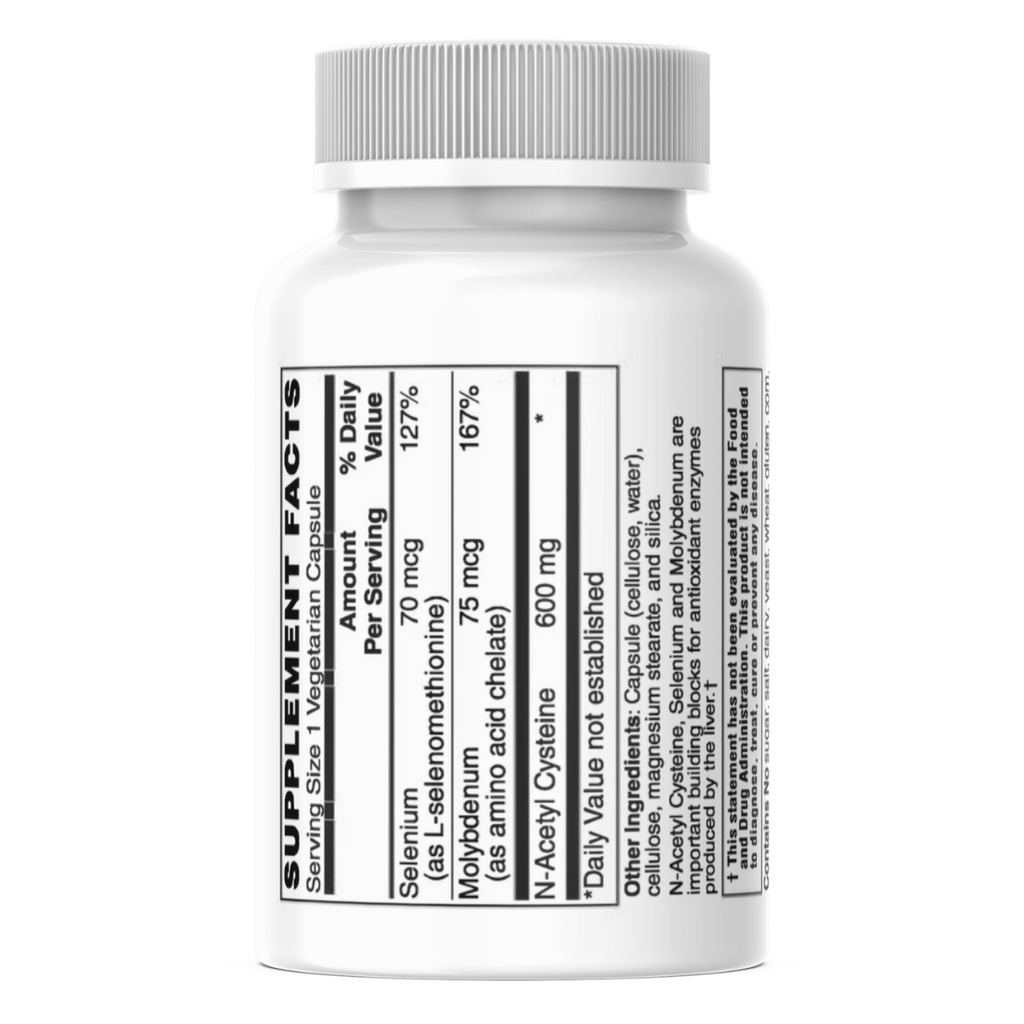 Mother Earth Supplements NAC 600 Plus 60ct