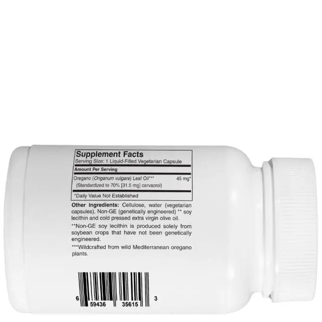 Mother Earth Supplements Oregano Oil 45mg - Capsules My Store