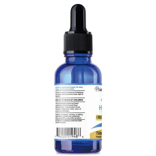 Huron Hemp™ Private Reserve - Full Spectrum CBD Oil - 750mg Strength - Natural Flavor My Store
