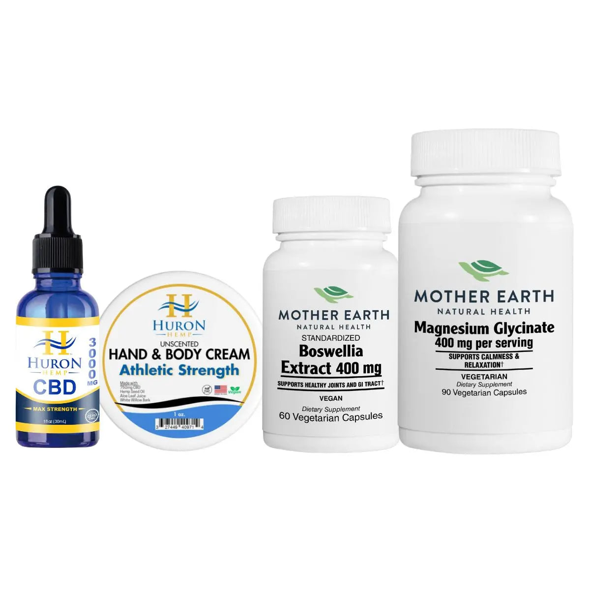 Pain Relief Bundle; Deep Relief - Maximum Level - Pure CBD