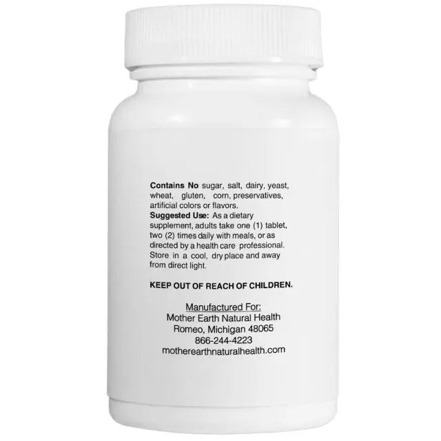 Mother Earth Supplements Quercetin 500-Plus - Tablets My Store