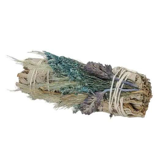 Handmade Smudge Bundle - Blue Bouquet Sage My Store