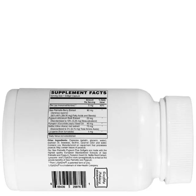 Mother Earth Supplements Saw Palmetto & Pygeum Plus - Softgels My Store