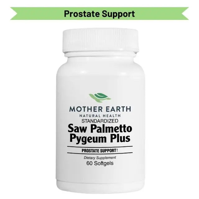 Mother Earth Supplements Saw Palmetto & Pygeum Plus - Softgels My Store