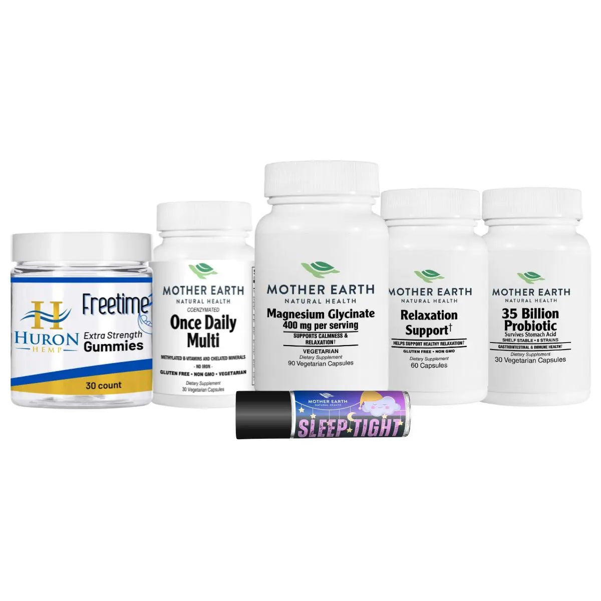 Sleep Support Bundle; Deep Rest - Moderate Level - Pure CBD