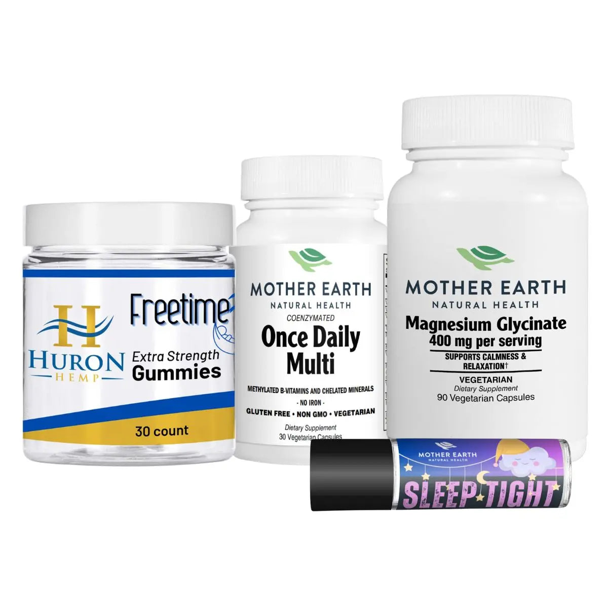 Sleep Support Bundle; Evening Wind-Down - Maintenance Level - Pure CBD