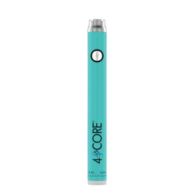 4Score Vape Battery with USB Charger - Teal - Mother Earth Natural Mother Earth Natural Health 4Score Vape Battery with USB Charger - Teal - Mother Earth Natural Mother Earth Natural Health