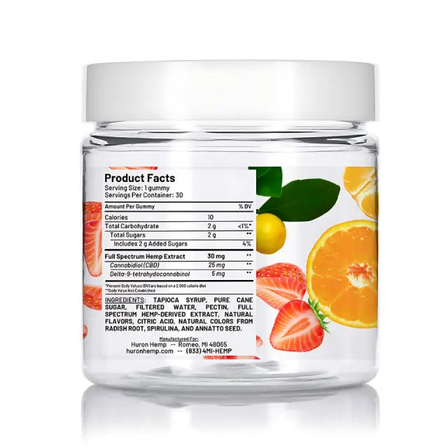 Huron Hemp™ Signature Collection - Vibe & Thrive - 5:1 Full Spectrum Gummies My Store