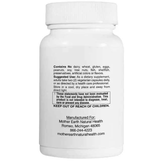 Mother Earth Supplements Whole Food Vitamin C 500mg - Capsules My Store