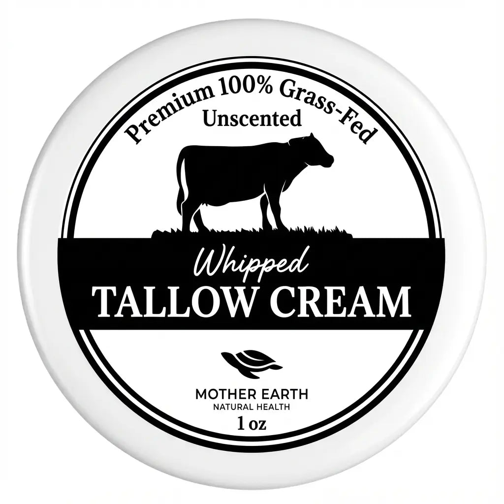 Mother Earth - Whipped Tallow Cream - Unscented 1oz