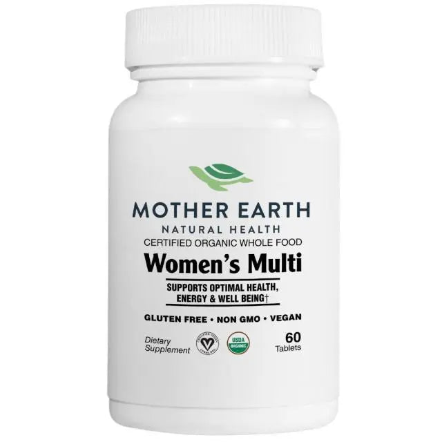 Mother Earth Supplements Organic Whole Food Women's Multi Vitamin - Tablets My Store