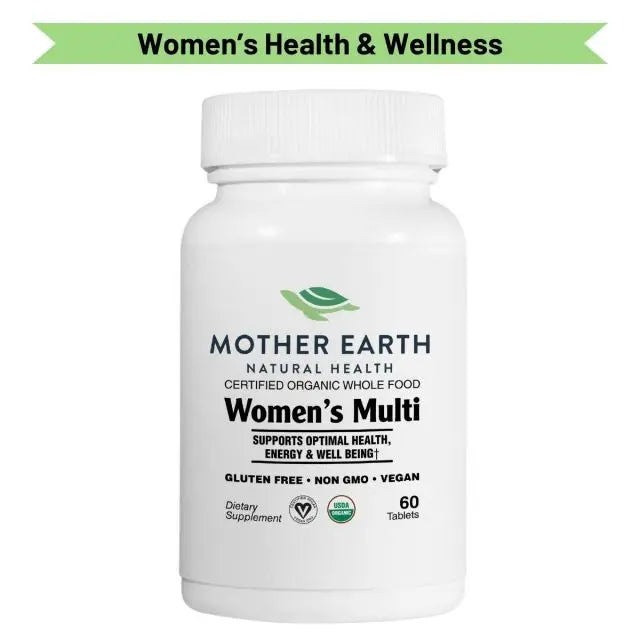 Mother Earth Supplements Organic Whole Food Women's Multi Vitamin - Tablets My Store