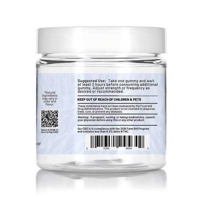 Huron Hemp™ Signature Collection - Zen & Zzz’s - 30mg Broad Spectrum CBD + 5mg Melatonin Gummies My Store