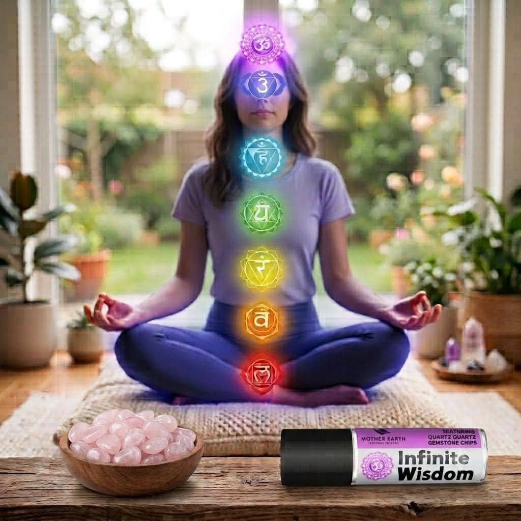 Mother Earth Essential Oil Roll On - 7th Chakra Infinite Wisdom