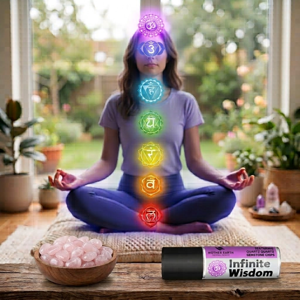 Mother Earth Essential Oil Roll On - 7th Chakra Infinite Wisdom