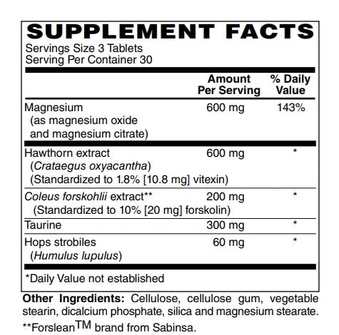 Mother Earth Supplements Blood Pressure Support - Tablets My Store