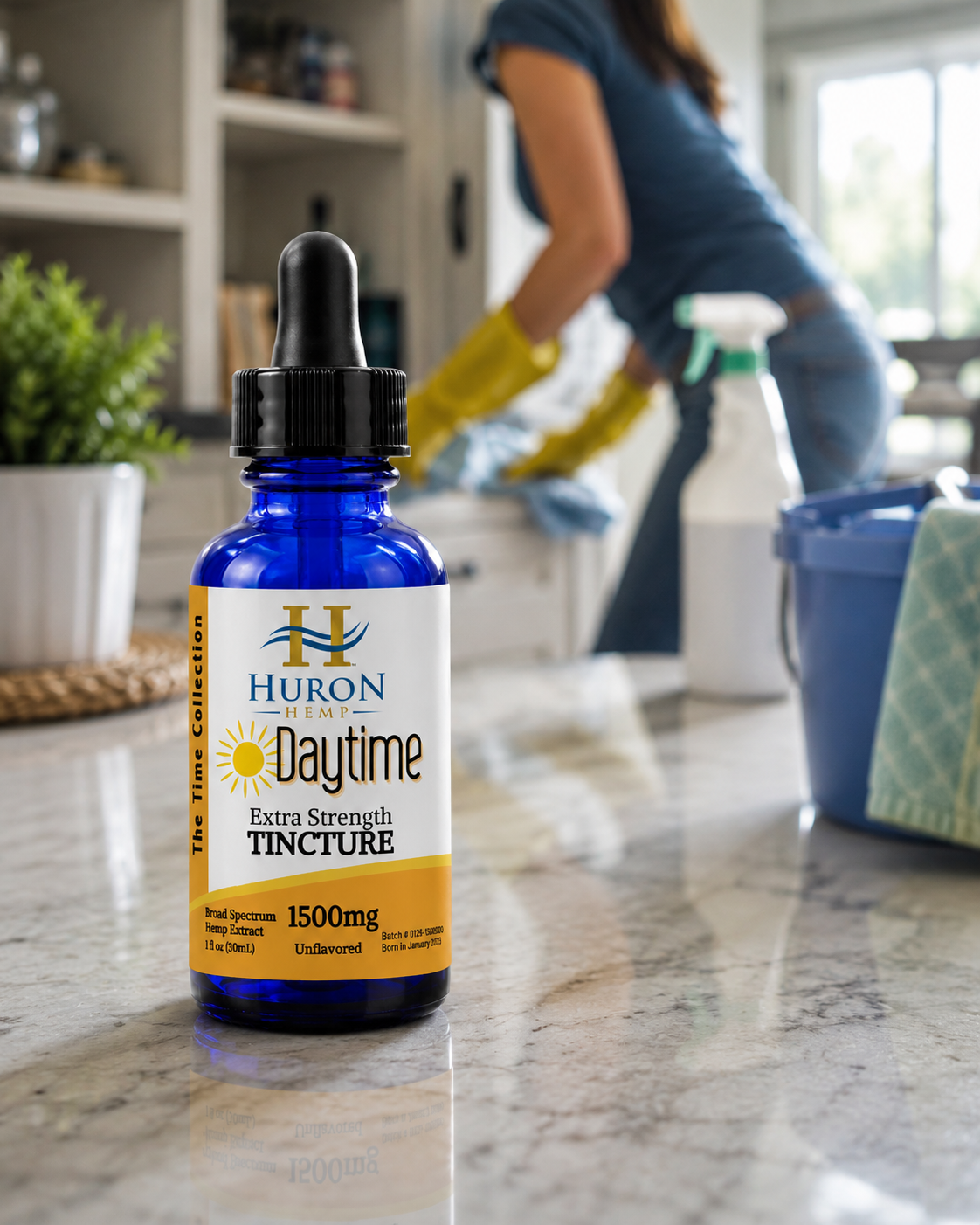 Huron Hemp™ - Daytime BSO Tincture - Extra Strength