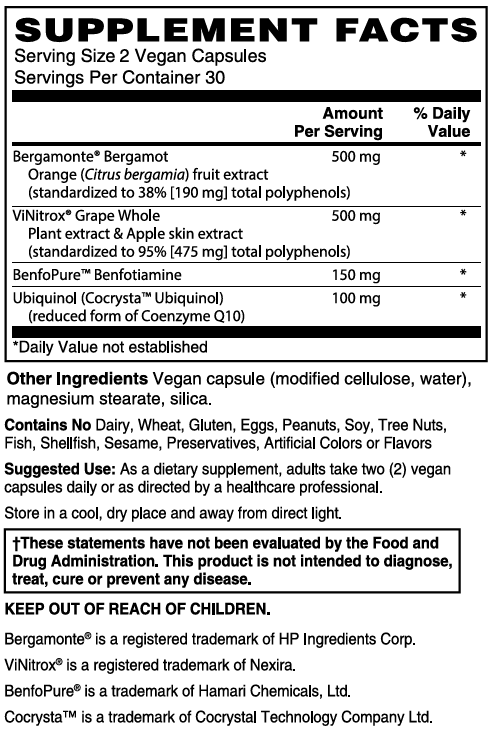 Mother Earth Supplements Advanced Cardio Care 60ct