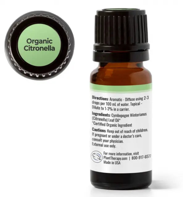 Plant Therapy Essential Oil - Citronella - Organic My Store