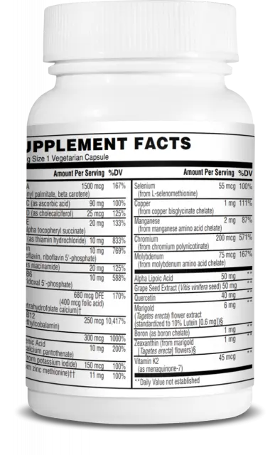 Mother Earth Supplements Coenzymated Once Daily Multivitamin - Capsules My Store