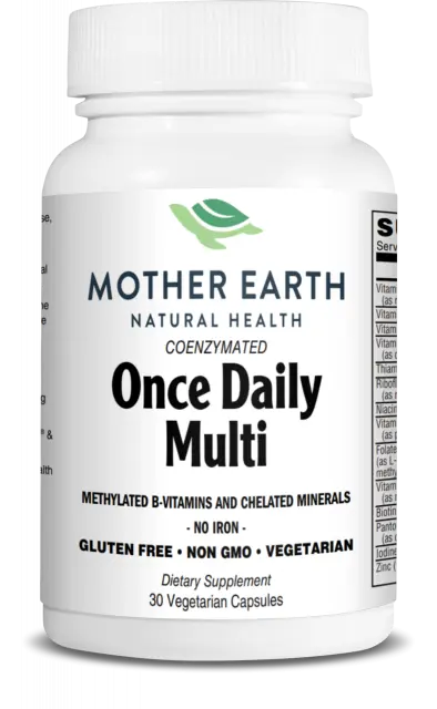 Mother Earth Supplements Coenzymated Once Daily Multivitamin - Capsules My Store