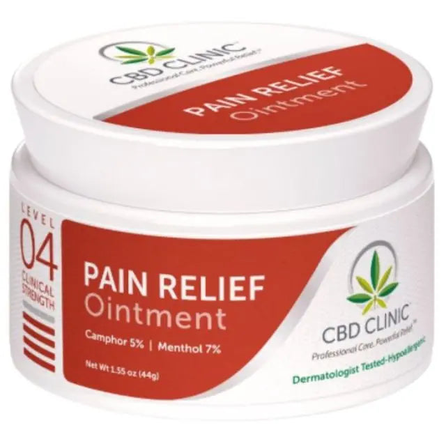 CBD CLINIC™ Level 4 Clinical Strength CBD Ointment – Severe Pain Relief – 1.55oz My Store