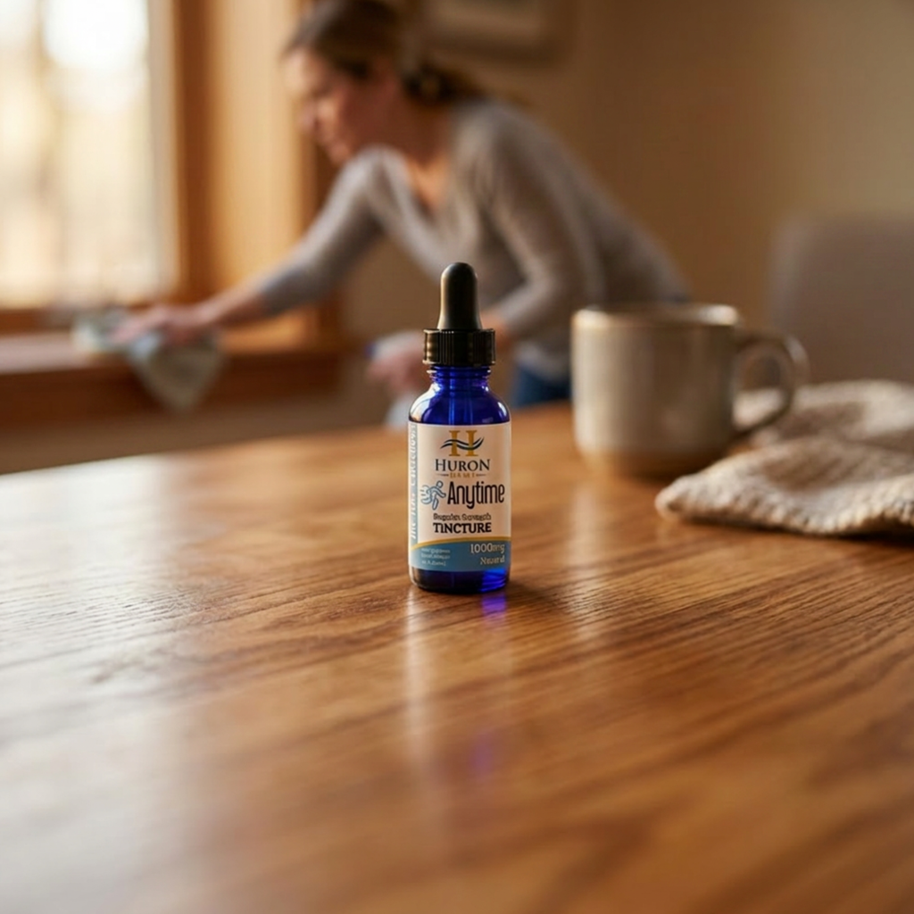 Huron Hemp™ Traditional Full Spectrum CBD Oil - 1000mg Strength - Natural Flavor