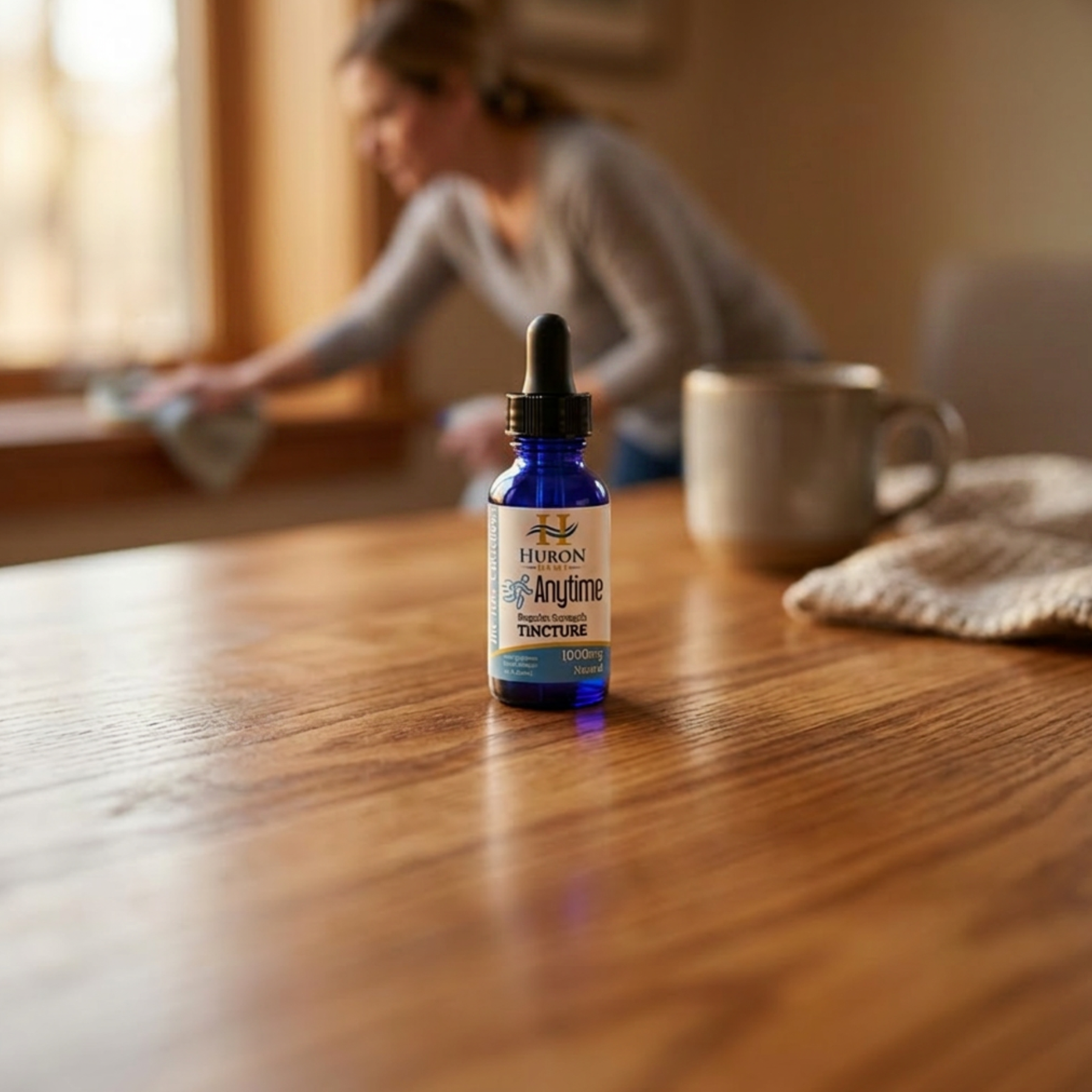Huron Hemp™ Traditional Full Spectrum CBD Oil - 1000mg Strength - Natural Flavor