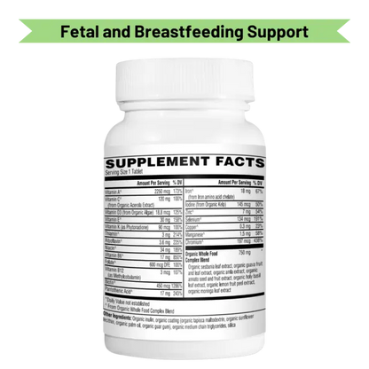 Mother Earth Supplements Once Daily Prenatal Multivitamin - Tablets My Store