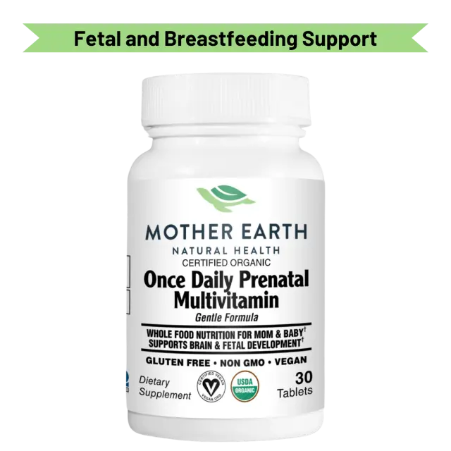 Mother Earth Supplements Once Daily Prenatal Multivitamin - Tablets My Store