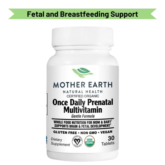 Mother Earth Supplements Once Daily Prenatal Multivitamin - Tablets My Store