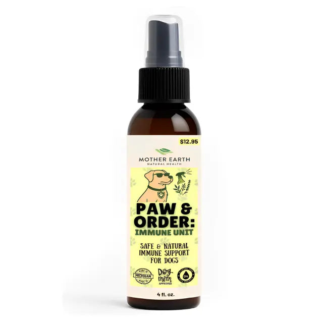 Mother Earth Pets Spray - Paw and Order: Immune Unit - 4oz My Store