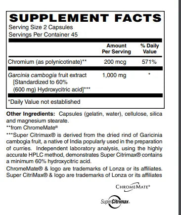 Mother Earth Supplements Super CitriMax - Capsules My Store