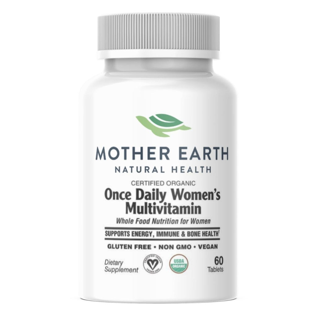 Mother Earth Supplements Organic Once Daily Women's Multivitamin - Tablets