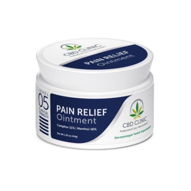 CBD Clinic™ Clinical Strength: Level 5 Pro-Sport – Pain Relief Ointment
