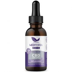 Medterra - CBD Pets Tincture for Dogs & Cats - 750mg CBD per bottle