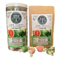 Tranquility Tea Company - CBD Taffy - Apple Watermellow - 20 count