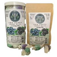 Tranquility Tea Company - CBD Taffy - Berry Bliss 20 count