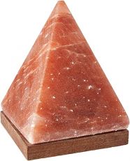 Himalayan Salt Lamp - Carved - Small Pyramid