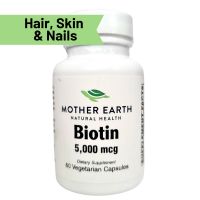 Mother Earth's Biotin 5000mcg