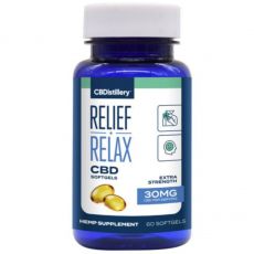 CBDistillery - Broad Spectrum CBD Softgels - 30mg CBD / 60 Count