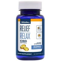 CBDistillery - Full Spectrum CBD Softgels - 30mg CBD each / 30 Count