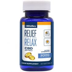 CBDistillery - Full Spectrum CBD Softgels - 30mg CBD each / 60 Count