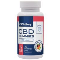 CBDistillery - Isolate CBD Gummies - 15mg CBD each / 30 Count