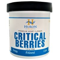 Huron Hemp - CBD Flower - Critical Berries 1oz - Relaxing Effects